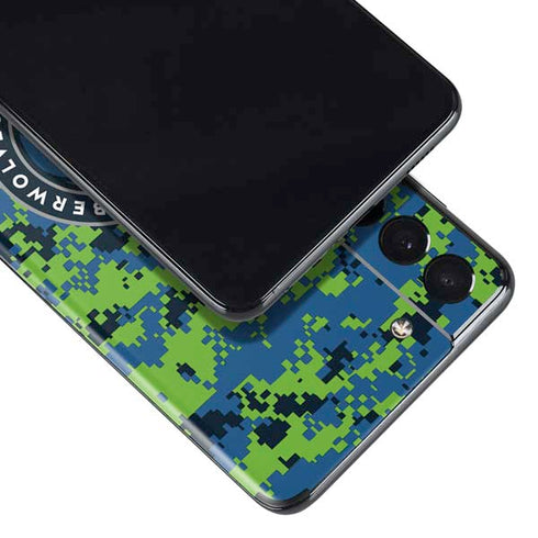 NBA Minnesota Timberwolves Digi Camo Galaxy S21 Plus 5G Skin